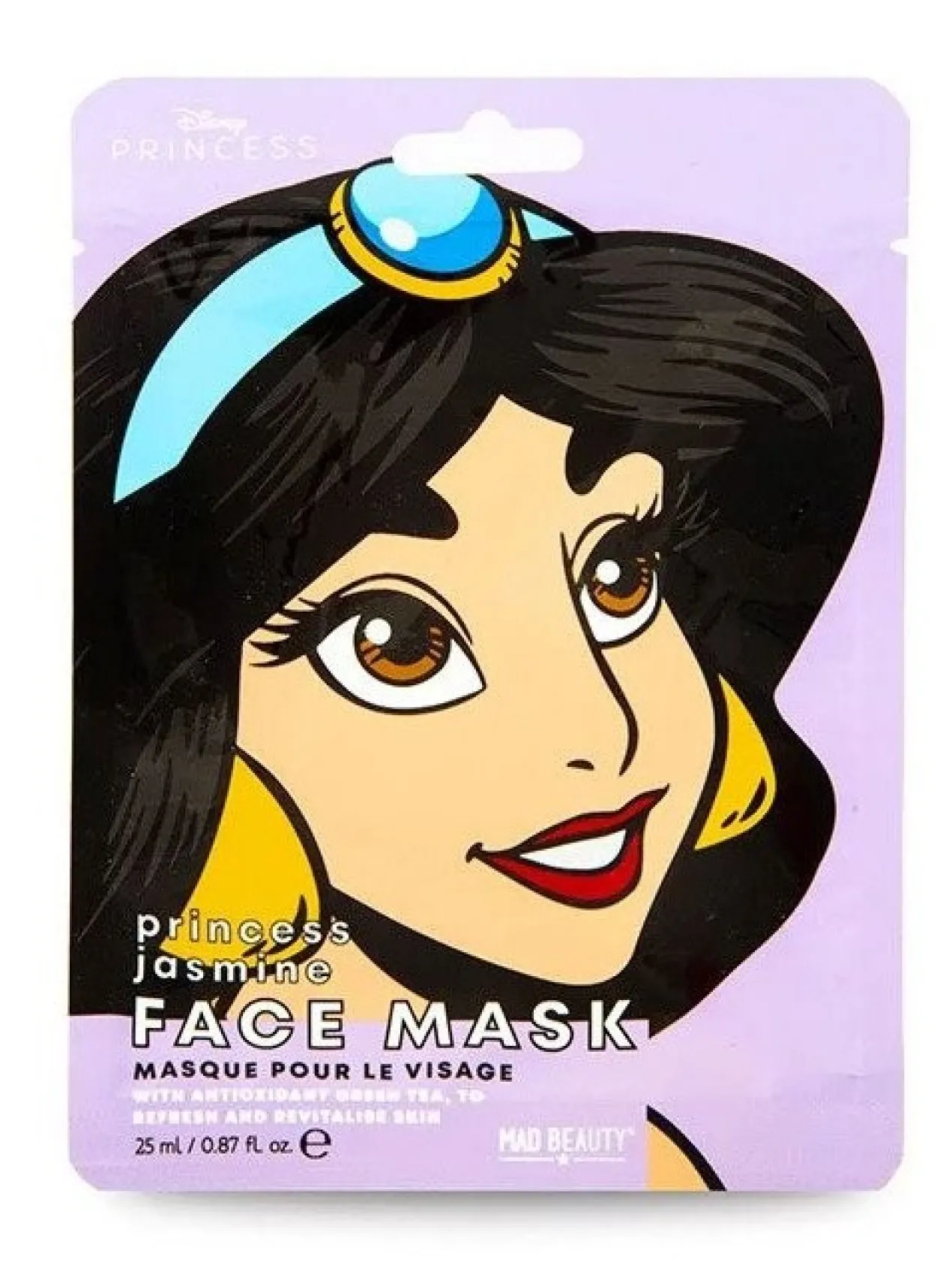 Máscara Facial Antioxidante da Disney Jasmine