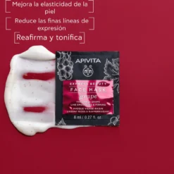 Máscara Facial Antirrugas e Reafirmante Uva