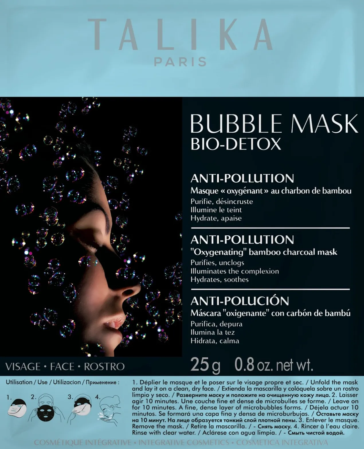 Máscara Facial Bubble Mask Bio-Detox