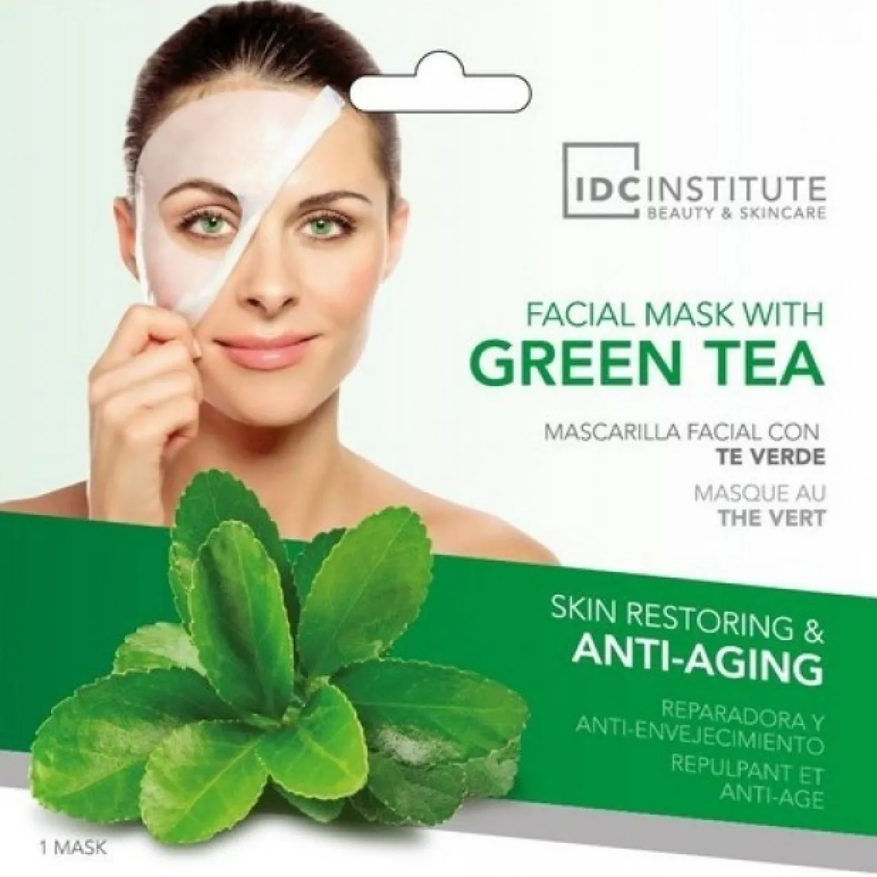 Máscara Facial Chá Verde