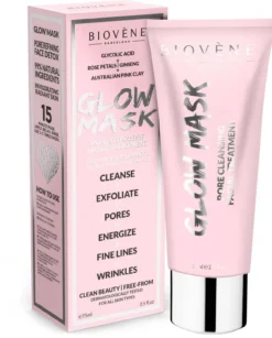 Máscara Facial de Argila Rosa