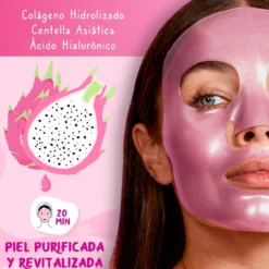 Máscara Facial de Hidrogel Purificante Pitaya