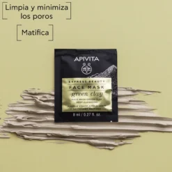 Máscara Facial de Limpeza Profunda Argila Verde
