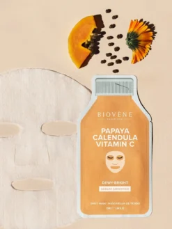 Máscara Facial Dewy-Bright Vitamina C, Papaia e Calêndula