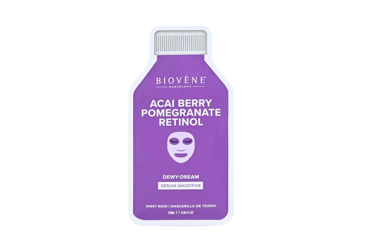 Máscara Facial Dewy-Dream Smoothie Açaí+Romã+Retinol