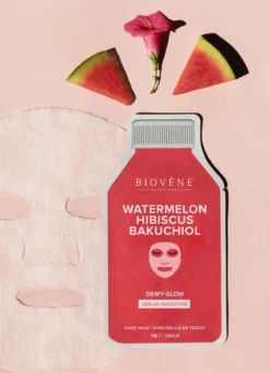 Máscara Facial Dewy-Glow Melancia + Hibisco + Bakuchiol