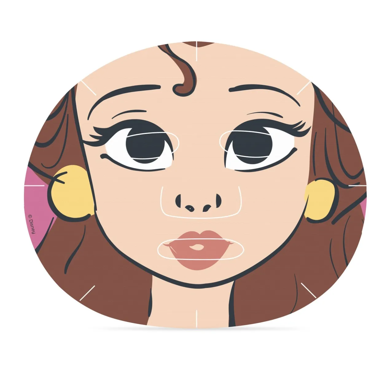 Máscara Facial Disney Princess Bella