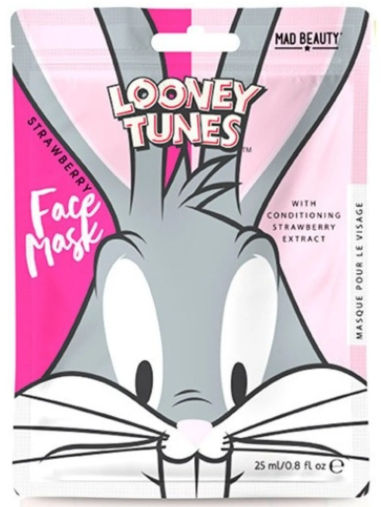 Máscara Facial Hidratante Bugs Bunny