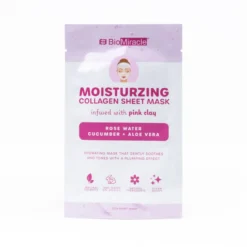 Máscara Facial Hidratante com Colagénio