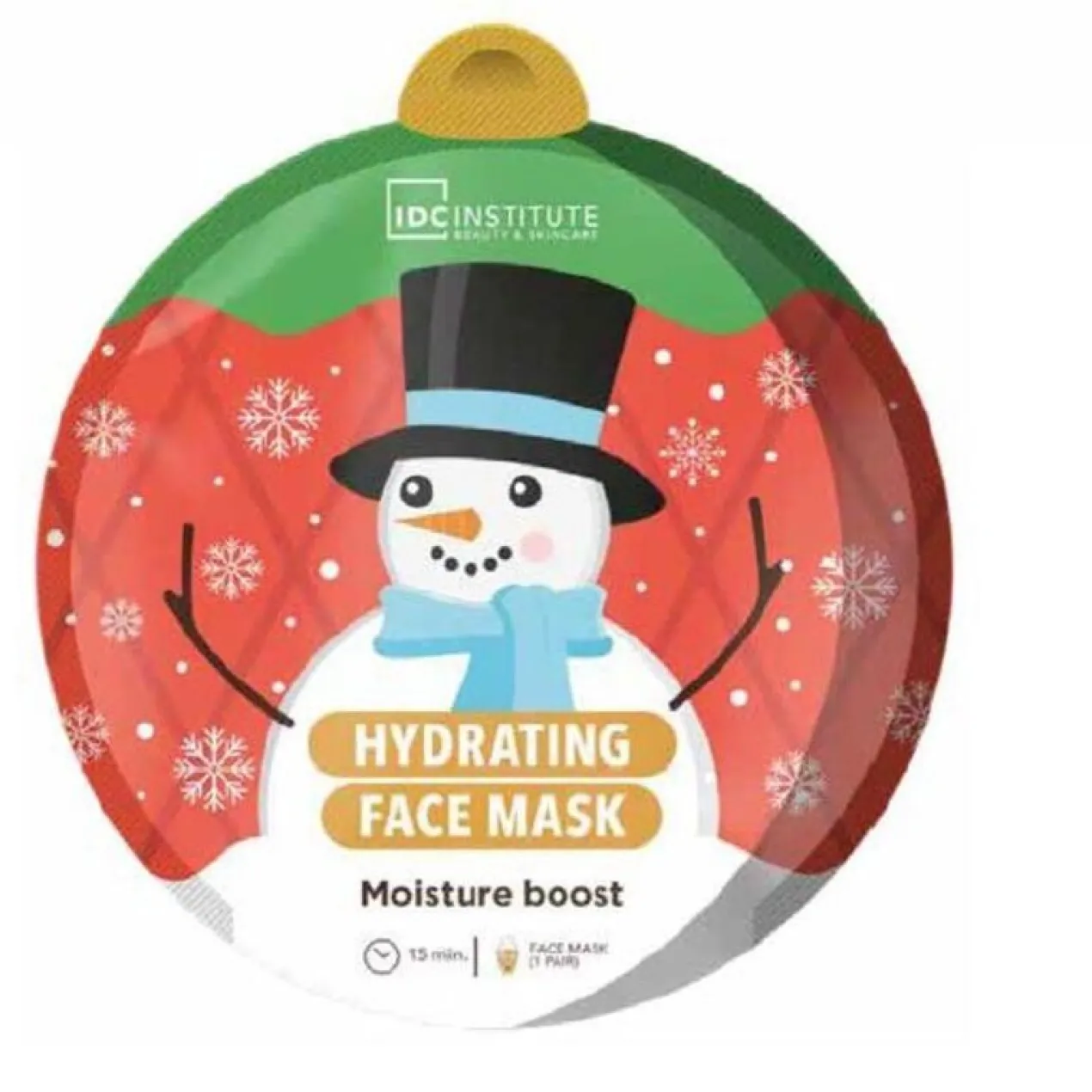 Máscara Facial Hidratante e Revitalizante de Natal