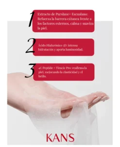 Máscara Facial Hidratante Refirmante Revitalizante