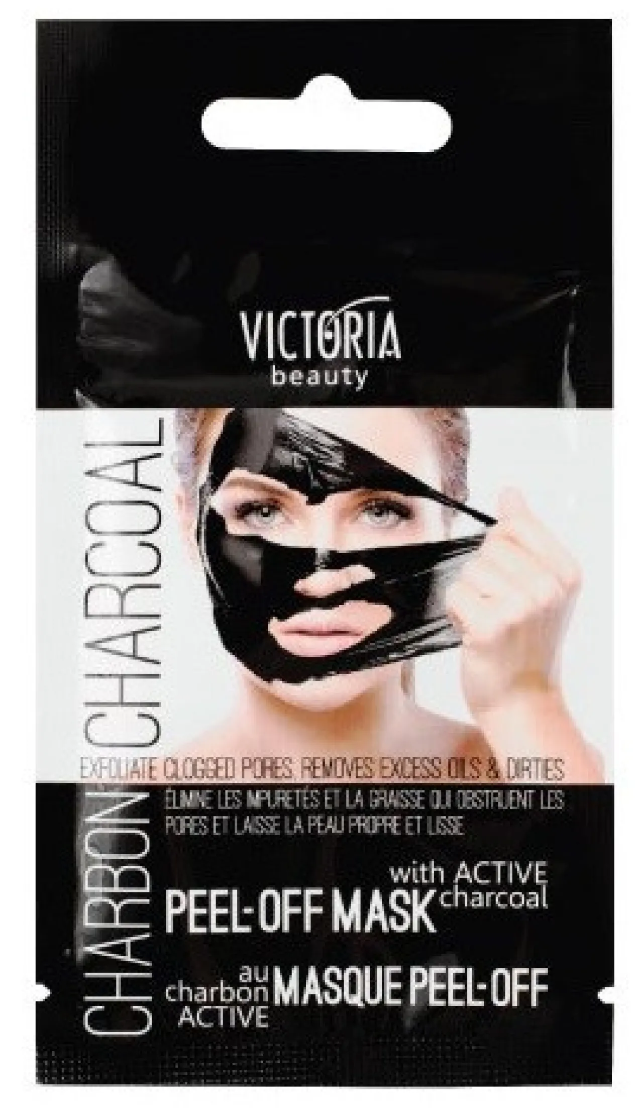 Máscara Facial Peel-Off de Carvão Ativado