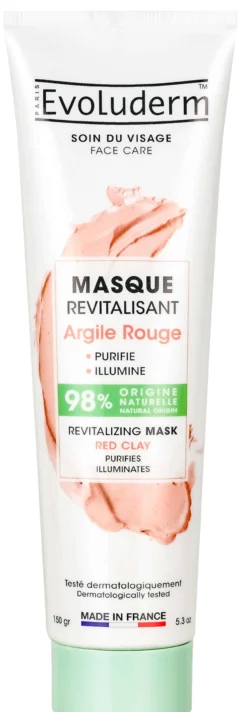 Máscara Facial Revitalizante com Argila Vermelha