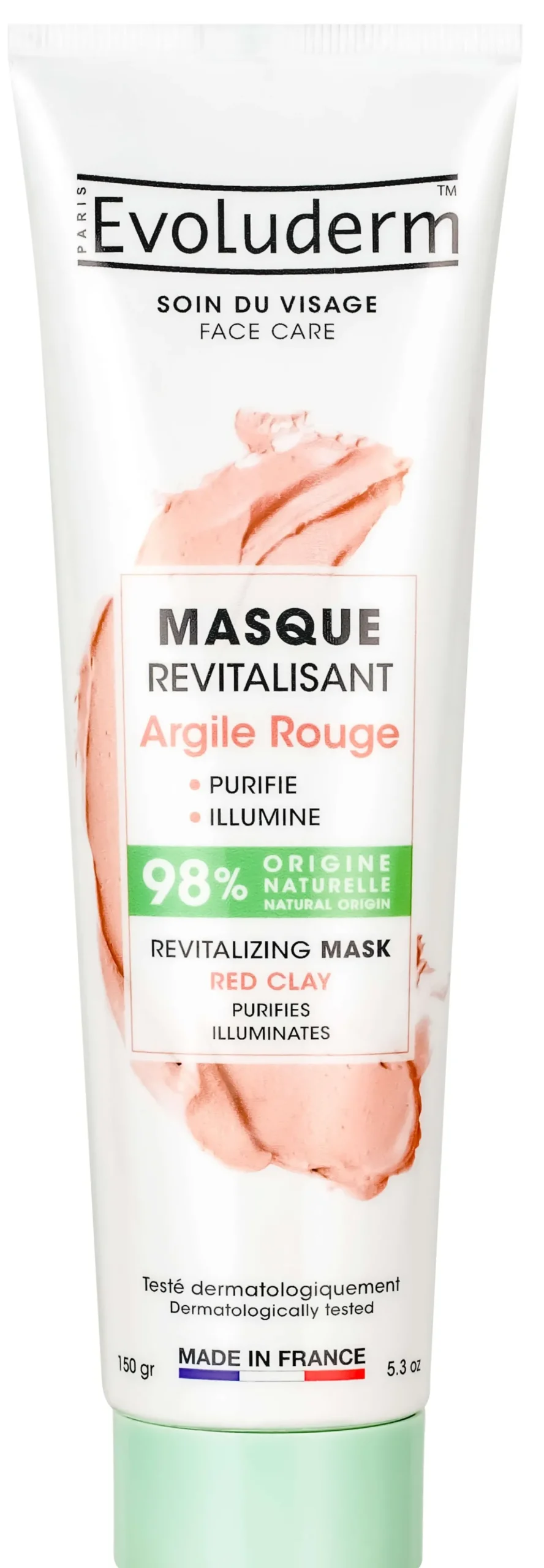 Máscara Facial Revitalizante com Argila Vermelha