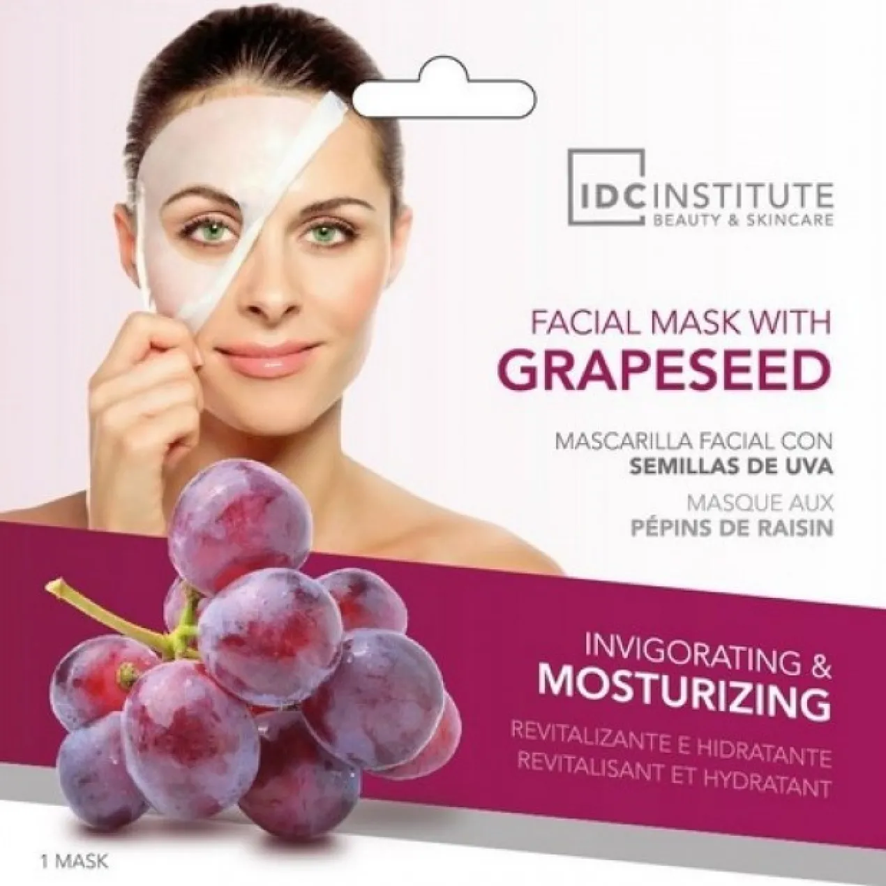 Máscara Facial Sementes de Uva