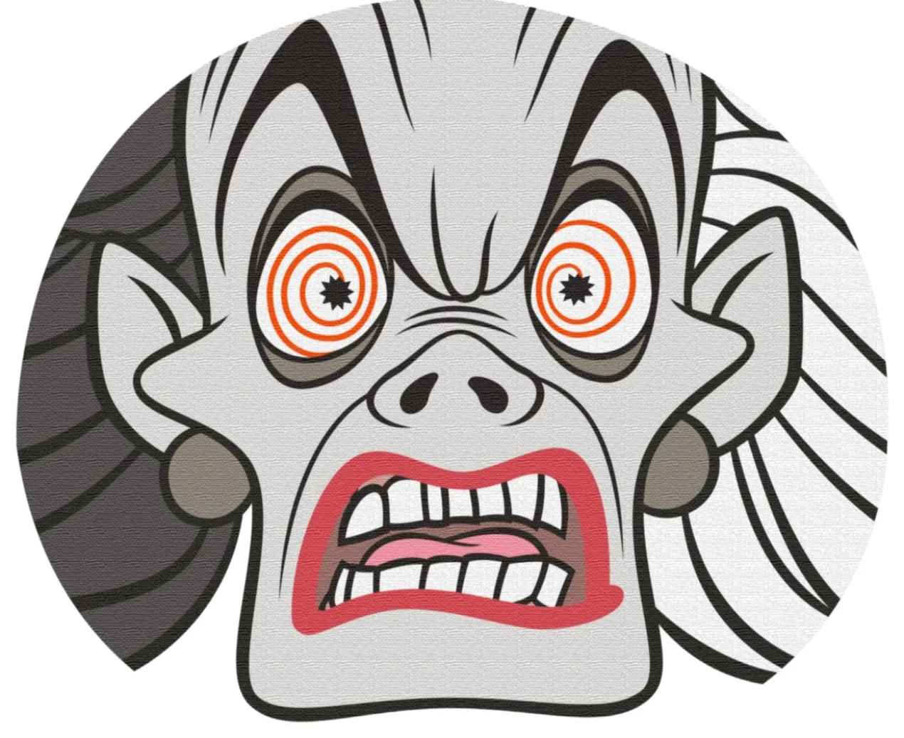 Máscara Facial Vilãs Disney Cruella