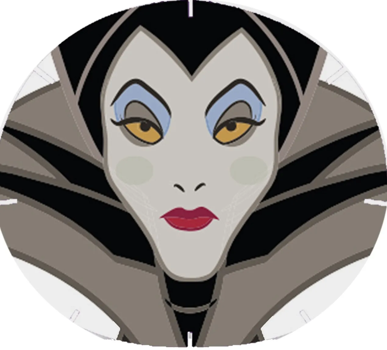 Máscara Facial Vilãs Disney Malévola