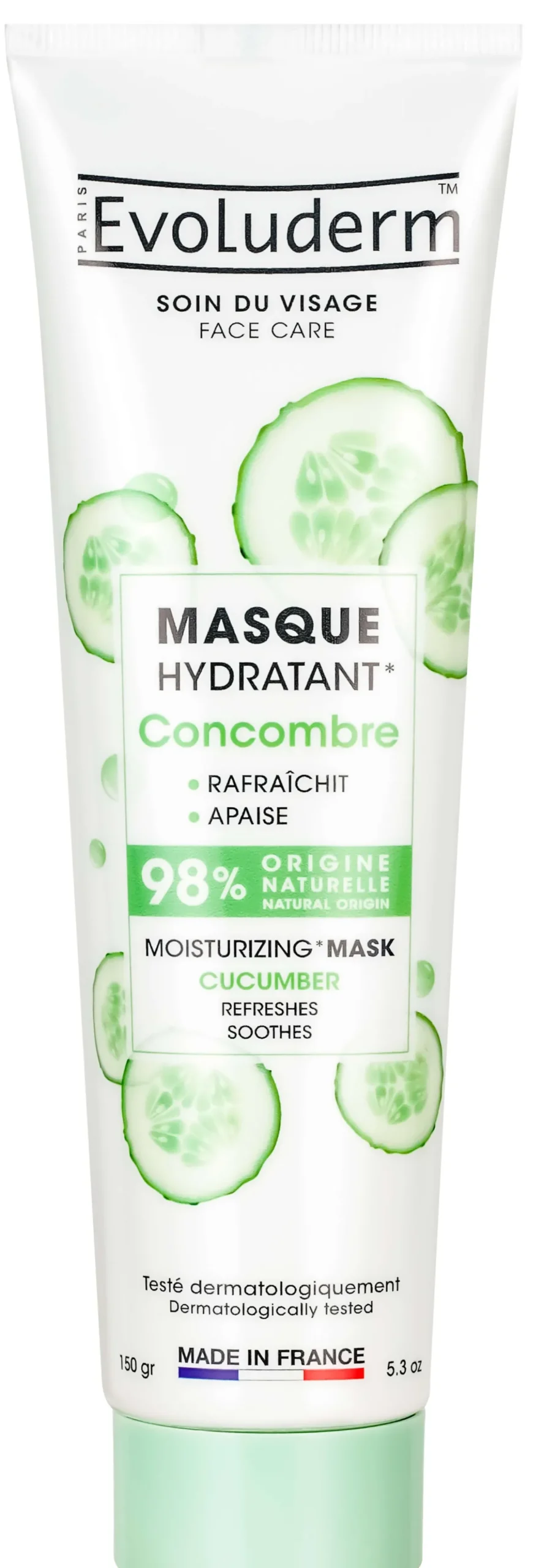 Máscara Hidratante de Pepino