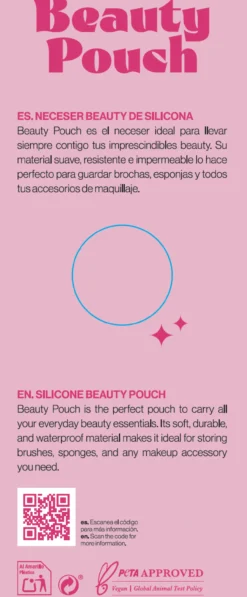 Must Have Beauty Pouch Nécessaire Beauty de Silicone