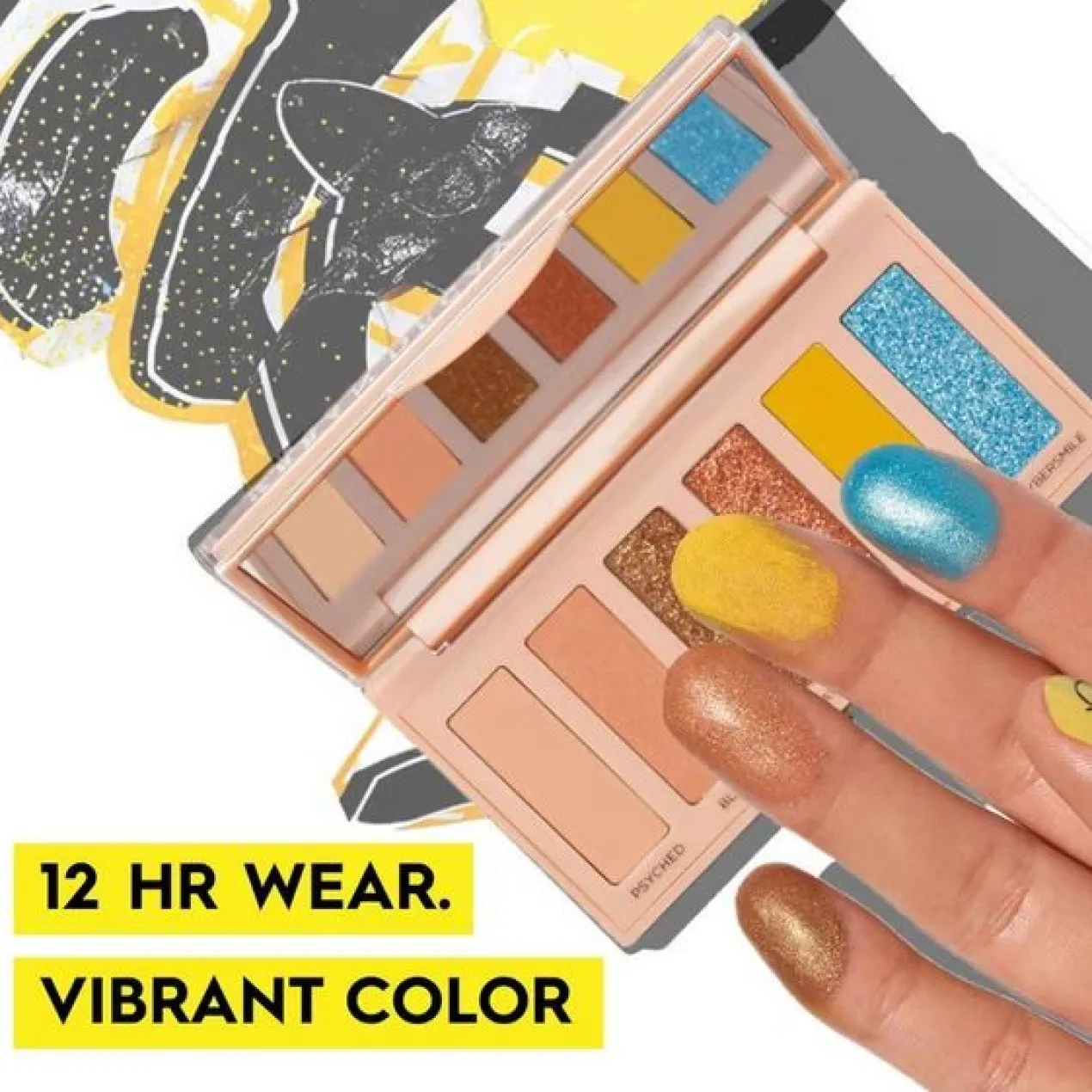 Naked Happy Paleta de sombras de olhos Mucho Happy