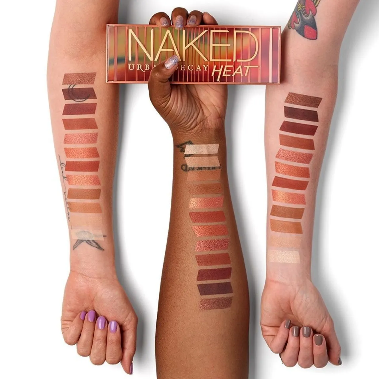 Naked Heat Palette Paleta de sombras de olhos