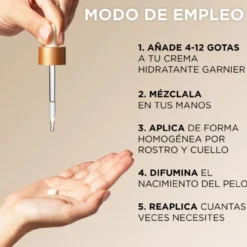 Natural Bronzer Gotas Faciais Autobronzeadoras com Ácido Hialurónico e Água de Coco