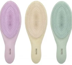 Natural Fiber Escova Desembaraçadora