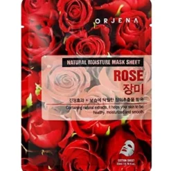 Natural Moisture Mask Sheet Água de Rosas