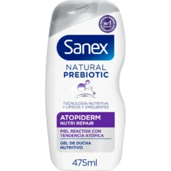 Natural Prebiotic Atopiderm Nutri Repair Gel de Duche ou Banho Nutritivo