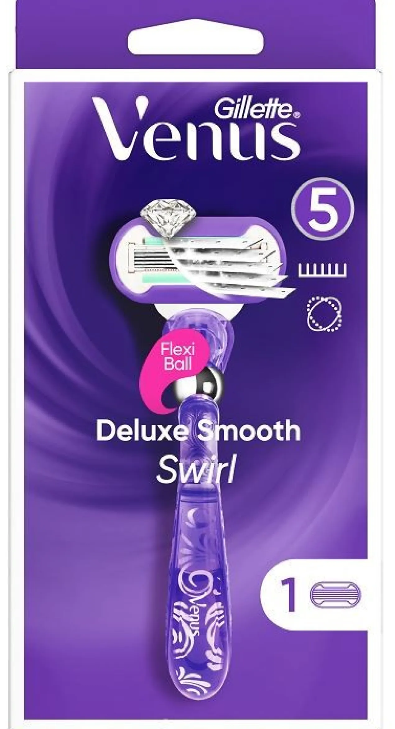 Navalha feminino Venus Swirl
