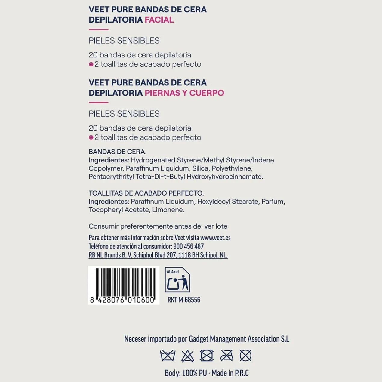 Nécessaire Bandas de Cera