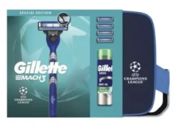 Nécessaire Champions League Mach3 Máquina + 4 Recargas + Gel