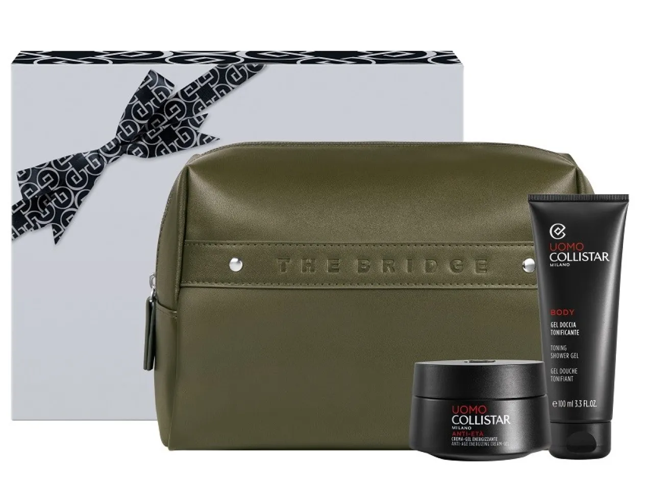 Nécessaire Creme Antienvelhecimento + Gel Tonificante