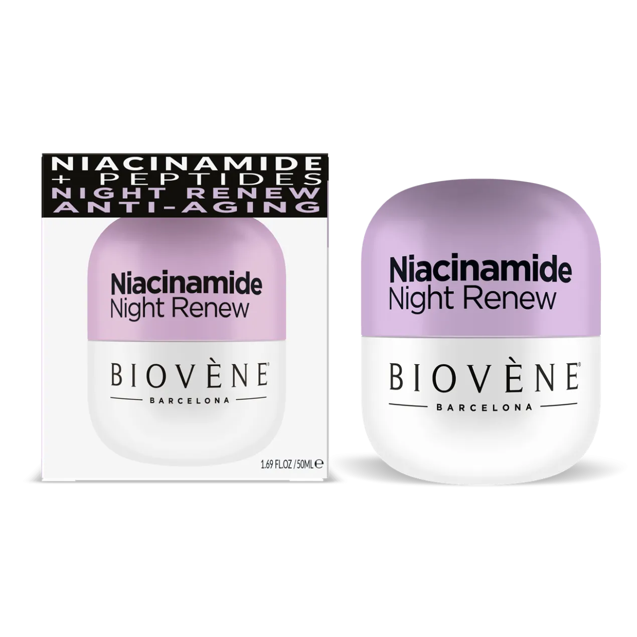 Niacinamide Night Renew Creme Revitalizante de Noite