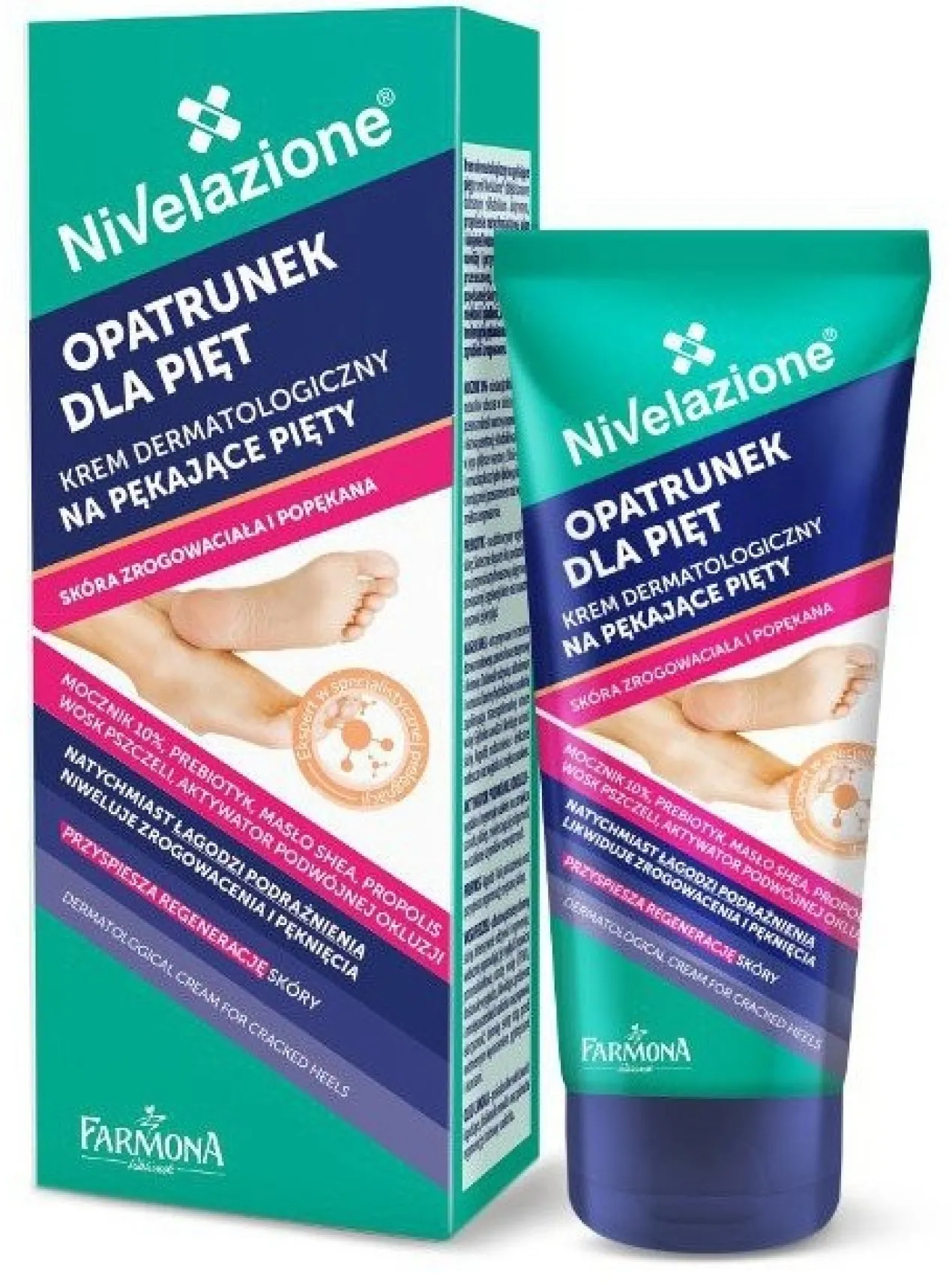 Nivelazione Creme Dermatológico para Calcanhares Gretados