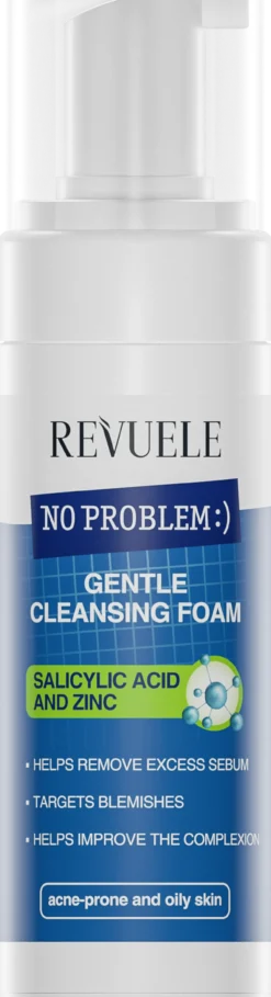 No Problem Espuma de Limpeza Suave com Ácido Salicílico e Zinco