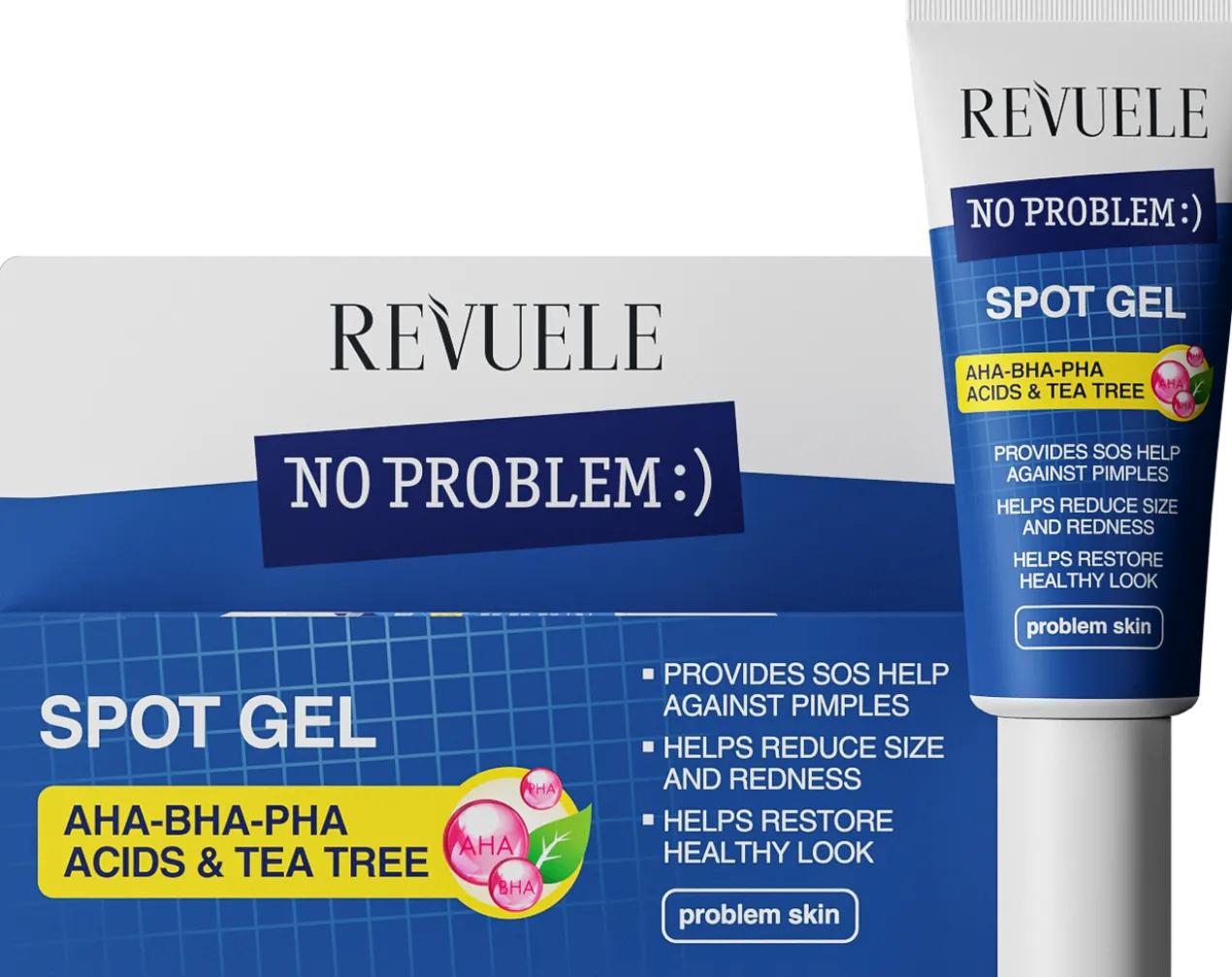 No Problem Spot Gel con AHA-BHA-PHA e Árvore do Chá