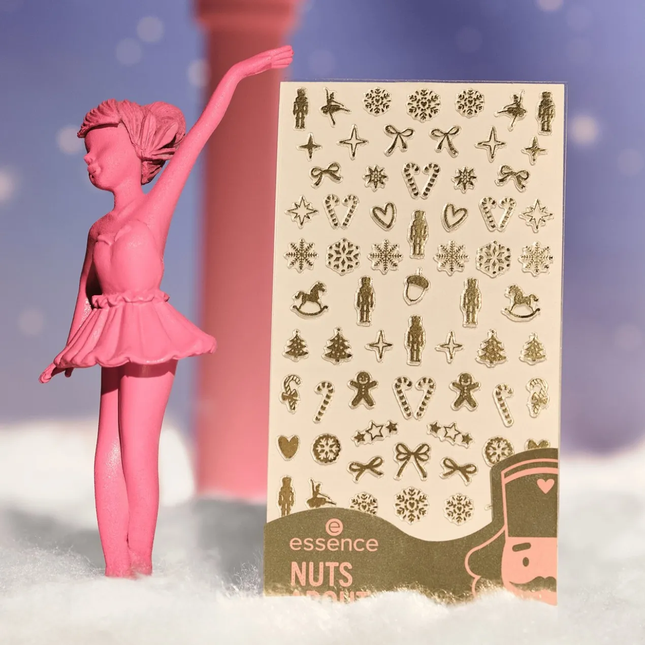 Nuts About You Autocolantes de Unhas