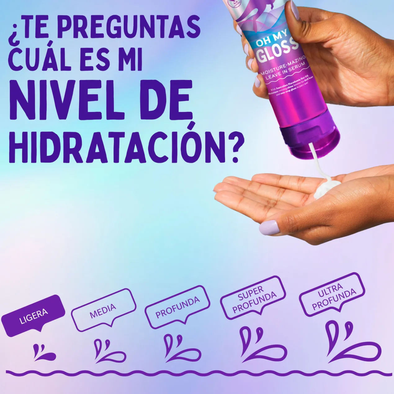 Oh My Gloss Sérum Capilar Sem Enxaguar