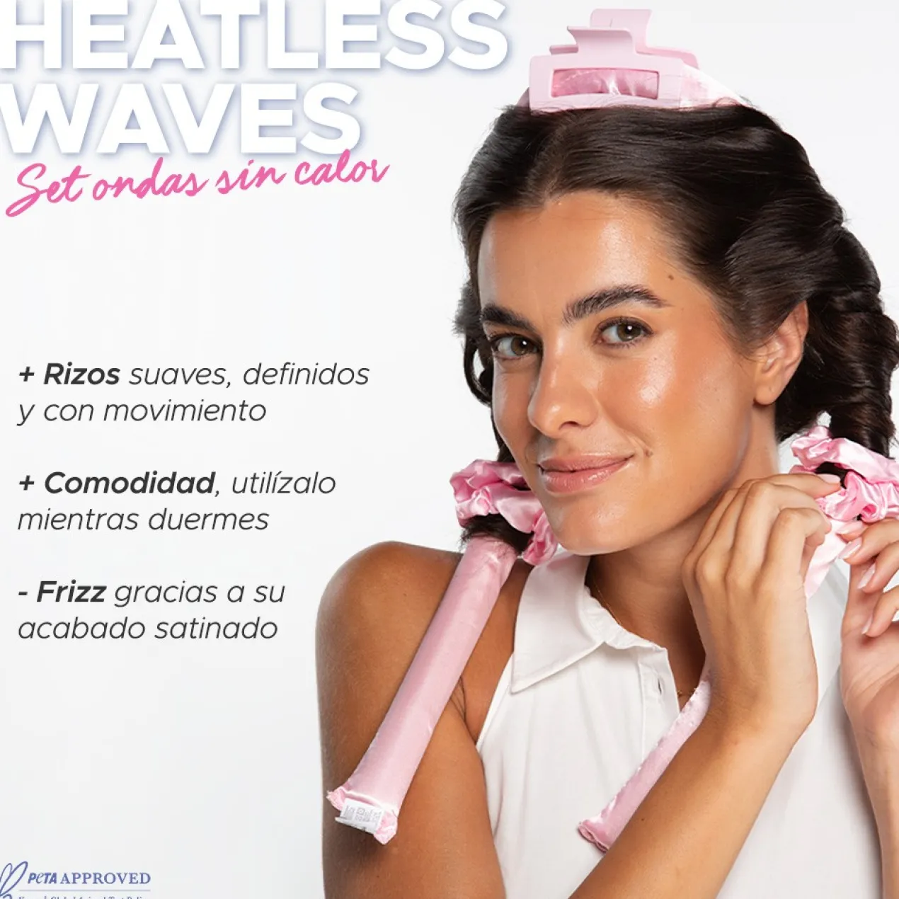 Oh My Hair Heatless Waves Set Ondas Sem Calor