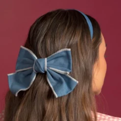 Oh My Hair Laço Denim