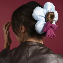 Oh My Hair Scrunchie Flor com Laço