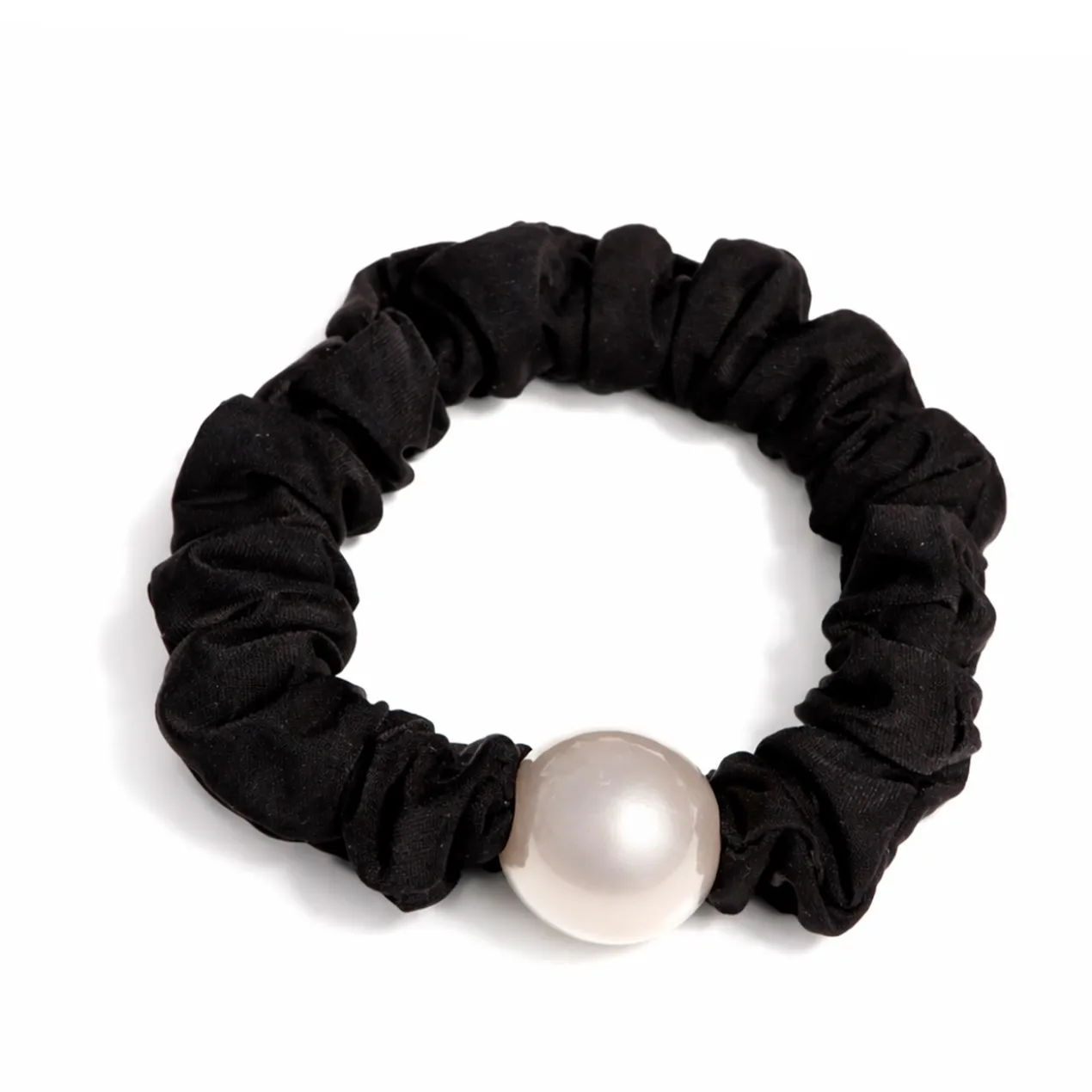 Oh My Hair Scrunchie Pearl