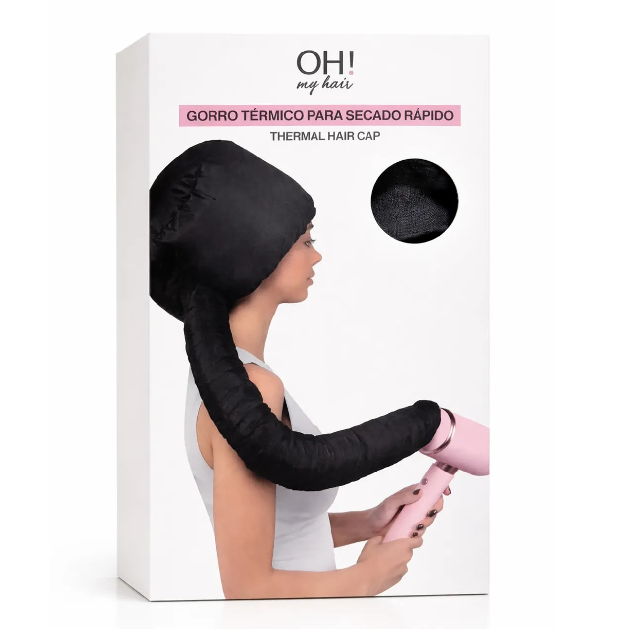 Oh My Hair Touca Térmica para Secagem Rápida