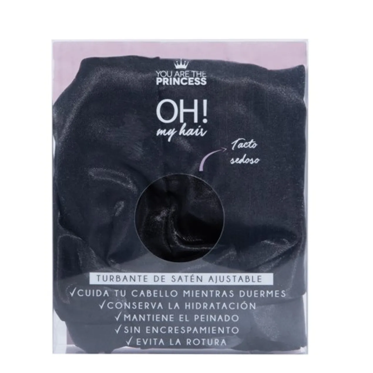 Oh My Hair Turbante de Cetim Ajustável