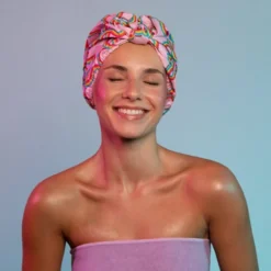 Oh My Hair Turbante de Duche Arco-íris