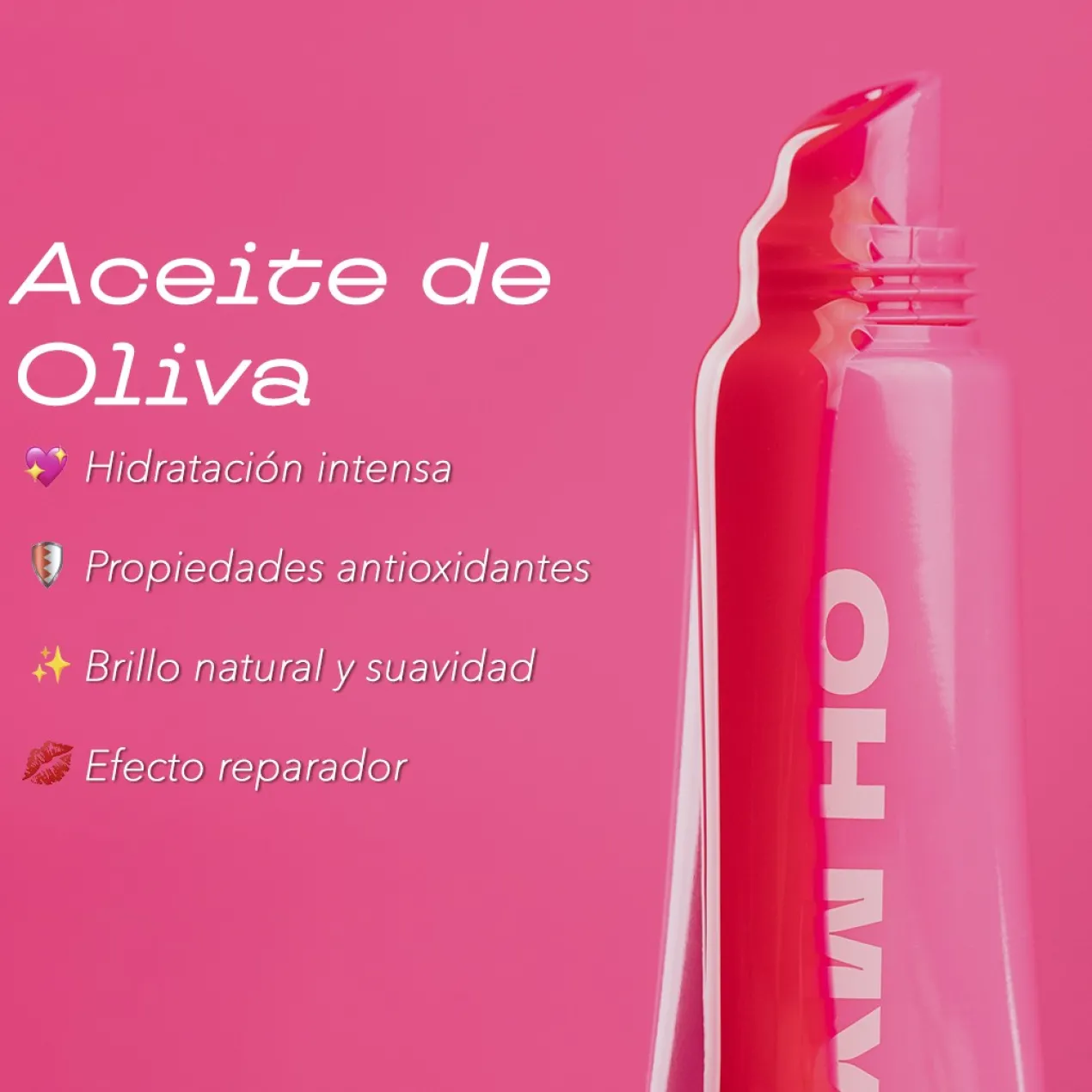 Oh My Lips Tinted Lip Gloss Cereja