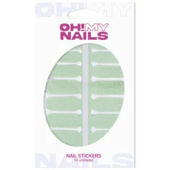 Oh My Nails! Stickers Brilho Verde
