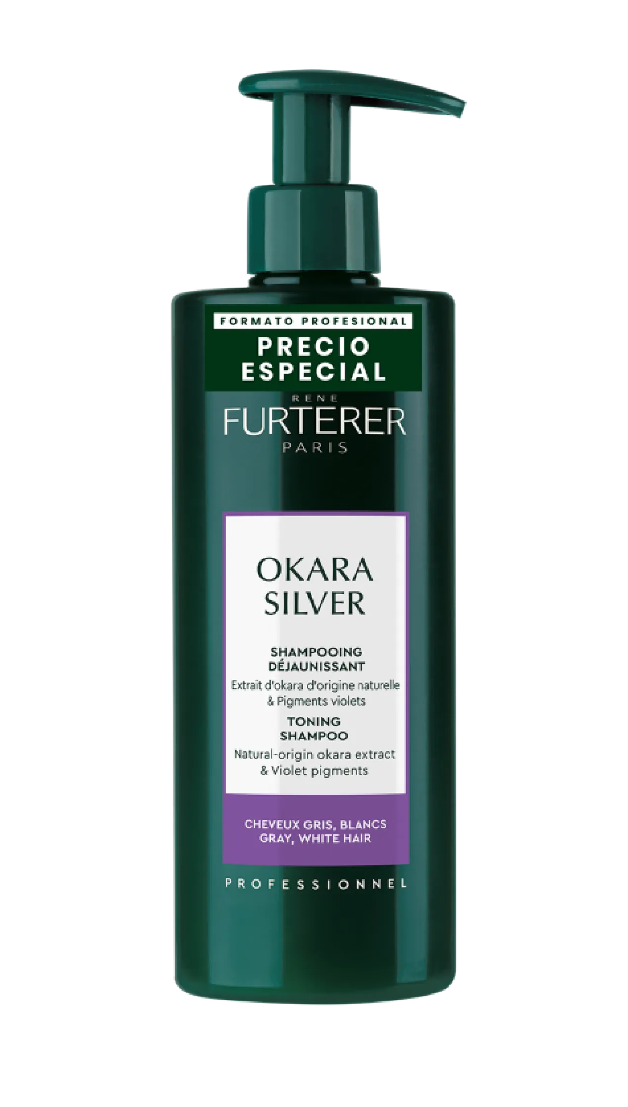 Okara Silver Champô Antiamarelecimento