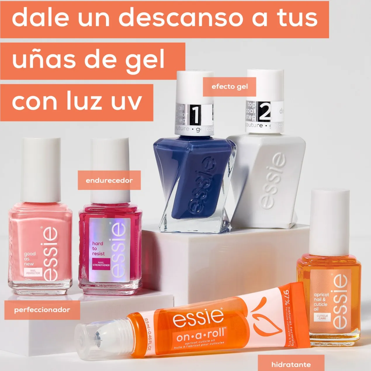 On a Roll Apricot óleo de rápida absorção para unhas e cutículas